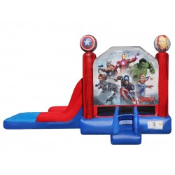 Avengers Bounce House Slide