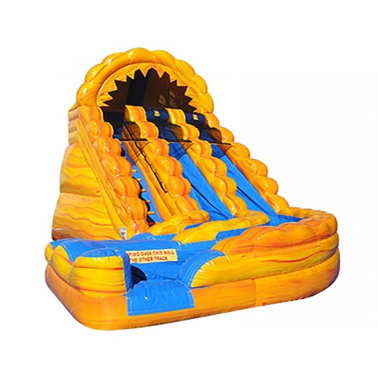 Raging Rapids Water Curve Slide
