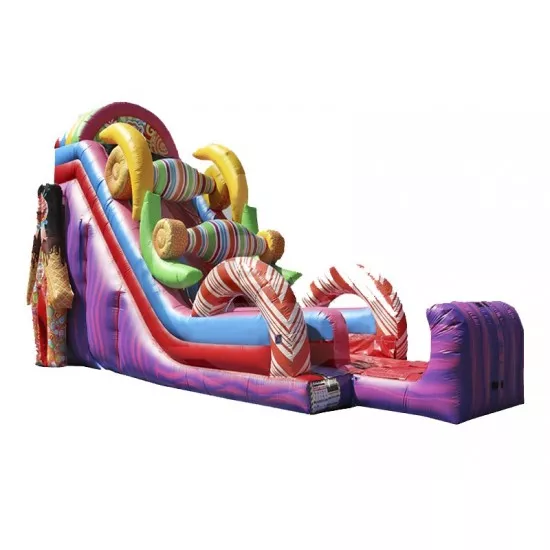 Ez Inflatable Slides Ez Inflatables Sugar Rush Dry Slide, Ez Inflatable Slides Manufacturer ...