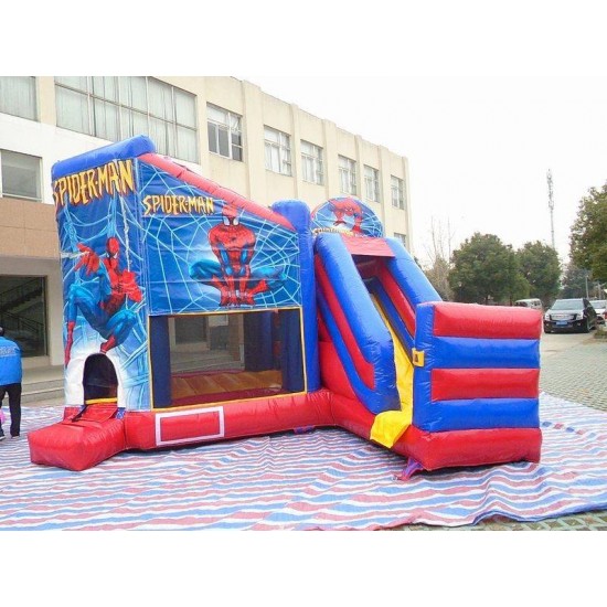 Spiderman Bounce House Slide