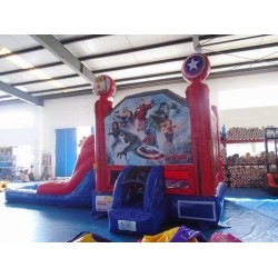 Avengers Bounce House Slide