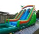 Inflatable Dual Lane Tropical Water Slide Inflatable Dual Lane Tropical Water Slide