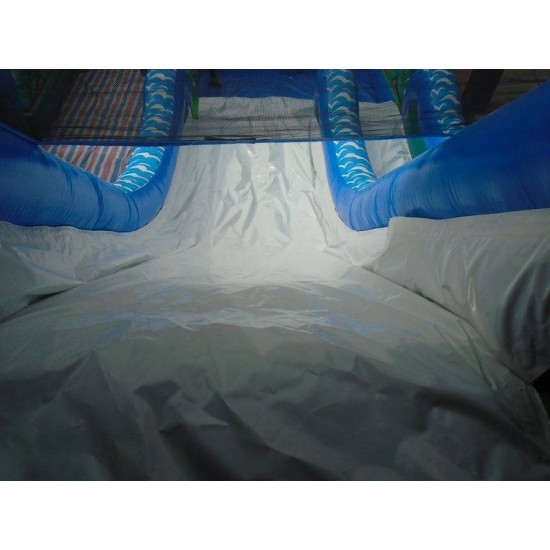 Tiki Falls Slide With Detachable Pool Tiki Falls Slide With Detachable Pool