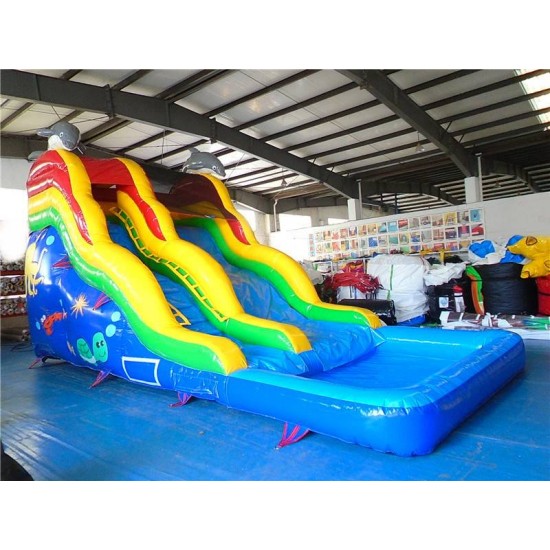 16' Dolphin Water Slide 16' Dolphin Water Slide