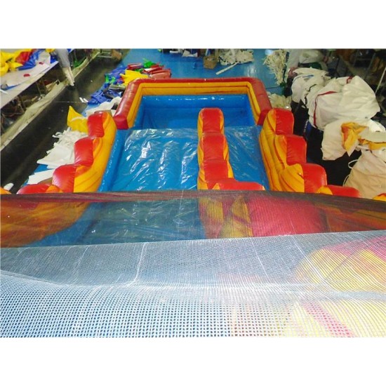 Inflatable Fire And Ice Water Slide Inflatable Fire And Ice Water Slide
