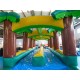 Hawaiian Slip And Slide Double Lane W Pool Hawaiian Slip And Slide Double Lane W Pool