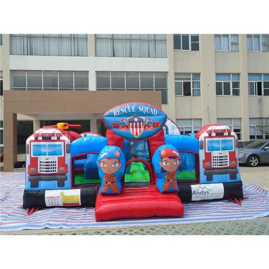 Inflatable Rescue Squad Junior Bounce House