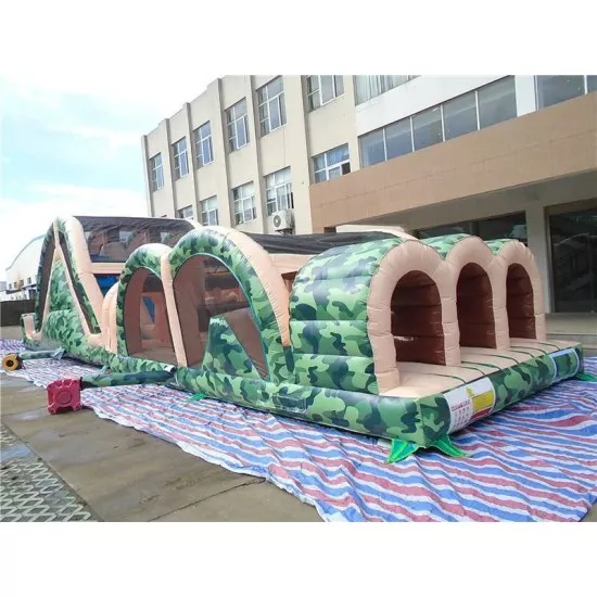 Inflatable Military Obstacle Course, Army Inflatable Obstacle Course ...